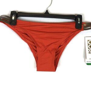 Coco Reef Women’s Red Strappy Bikini Bottom Size Large, Cheeky